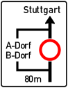 Stuttgart A-Dorf B-Dorf 80m